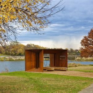 Do Something Good For Your Neighbor by RDG Dahlquist Art Studio at Lake Como Park in Fort Worth, Texas.